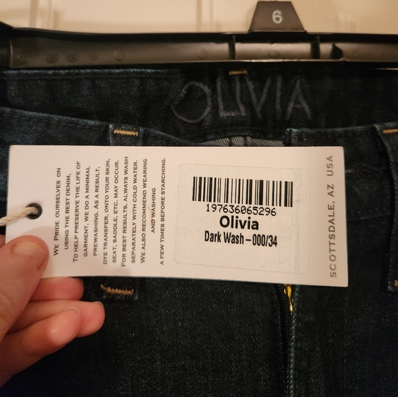 Kimes Ranch Olivia Dark Wash Jeans, Size 000/34, NWT - Picture 9 of 11